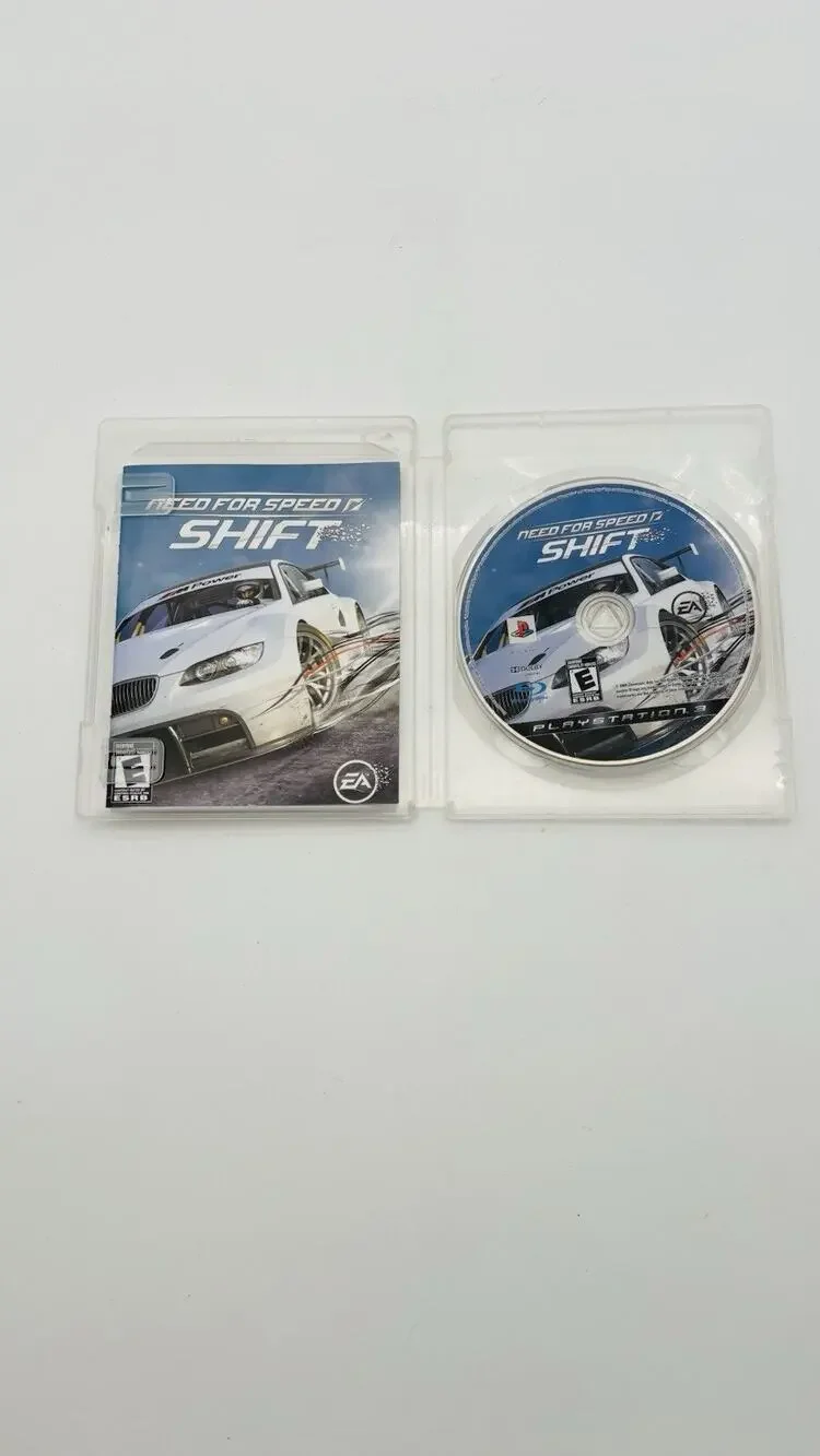 Need for Speed: Shift Sony PlayStation 3, 2009 Disc & Manual Only Tested Works